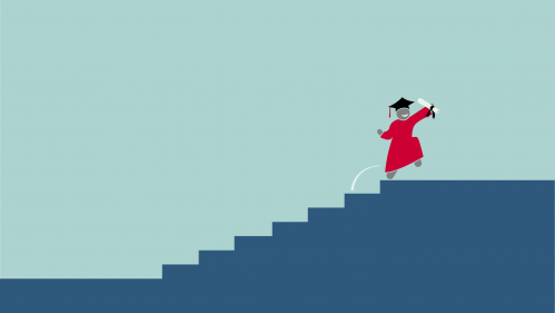 Steps to Commencement graphic