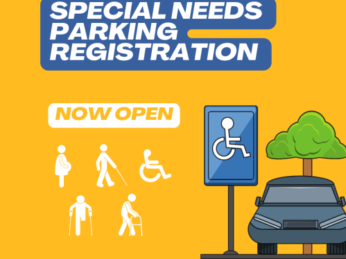 special needs parking registration