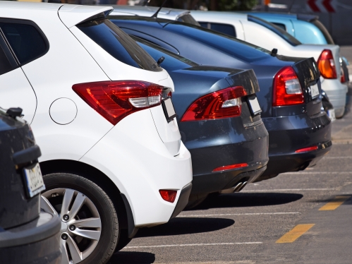 Parked cars